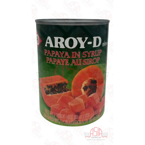 PAPAYA CHUNKS INSYRUP AROYD 24X565G